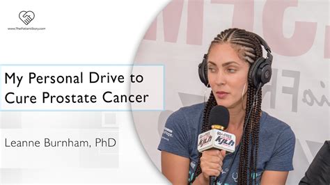 My Personal Drive To Cure Prostate Cancer Leanne Burnham PhD YouTube