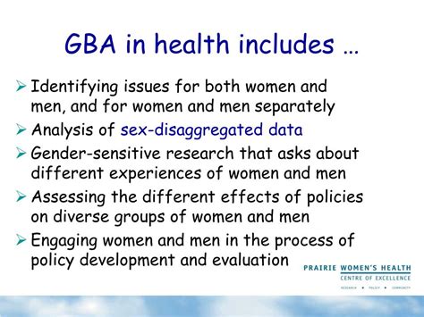Ppt Gender Based Analysis Gba Powerpoint Presentation Free Download Id 2930902