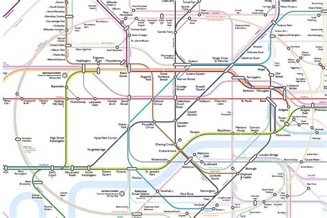 Graphic Designer Spends Hundreds Of Hours Decluttering Tube Map