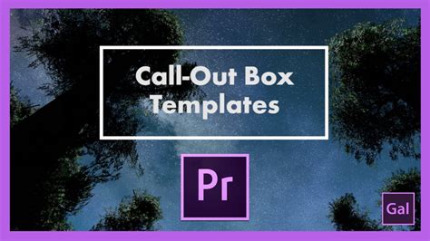 Free Call Out Box Templates For Premiere Pro Cc Youtube