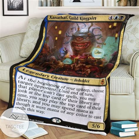 Afr 239 Xanathar Guild Kingpin Magic The Gathering Mtg Blanket For Sale