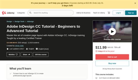 6 Best Adobe Indesign Courses Classes And Tutorials Online Certificate