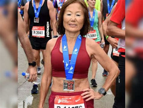 this 70 year old woman smashes world record in fast marathon time
