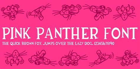Pink Panther Font By Doodleneuding24 On Deviantart