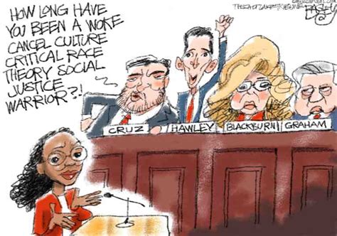 Political Cartoon On Biden Nominee To Be Confirmed By Pat Bagley