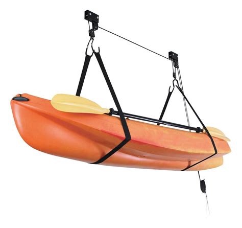 Homemade Kayak Storage Hoist