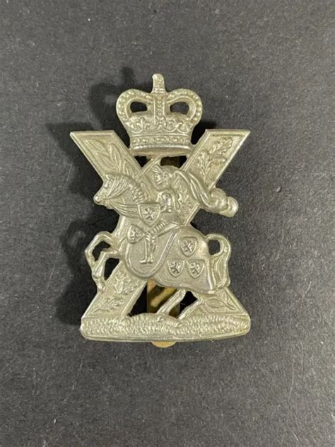 Post Ww2 British Army Highland Yeomanry Cap Badge 1924 Picclick