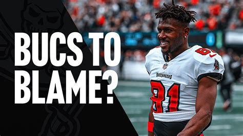 Antonio Brown Gave The Buccaneers What They Asked For Youtube