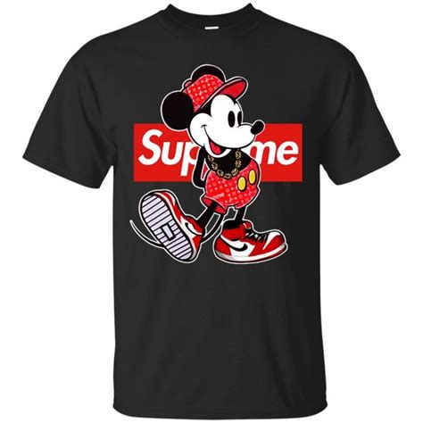 Supreme Louis Vuitton Mickey Mouse Shirt