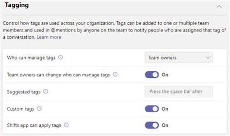 Teams Settings And Policies Reference Microsoft Teams Microsoft Learn