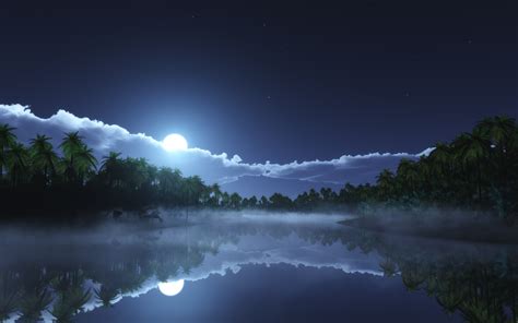 Download 3840x2400 Lake Stars Starry Sky Night Moon Reflection