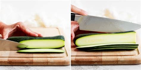 How To Cut Zucchini Step By Step Tutorial Feelgoodfoodie