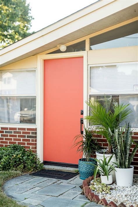 Mid Century Inspired Curb Appeal Update Dream Green Diy
