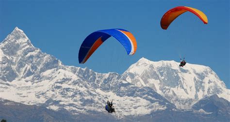 Paragliding In Pokhara Nepal Paragliding In Sarangkot Pokhara