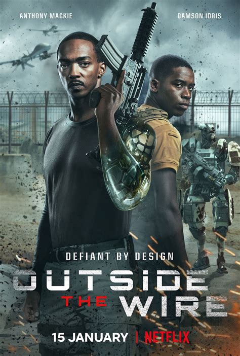 Outside The Wire Trailer Anthony Mackie Is An Android In Netflix Actioner