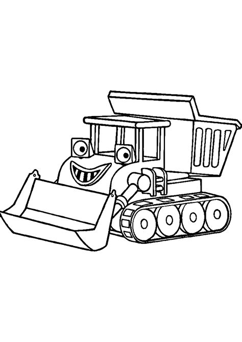 coloriage tracteur remorque foin