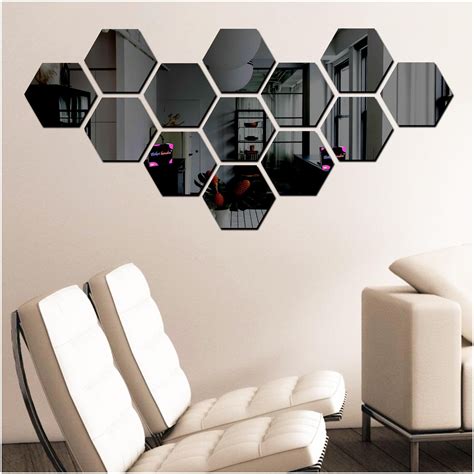 Hexagon Mirror Wall Ubicaciondepersonascdmxgobmx