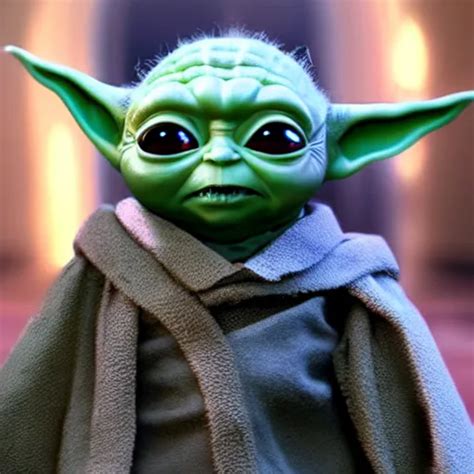 Baby Yoda As Batman 4k Quality Super Realistic Stable Diffusion Openart