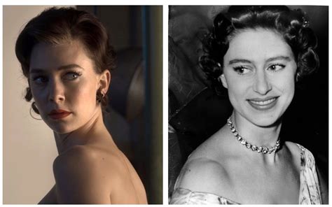 vanessa kirby as princess margaret the crown season 3 and 4 cast and characters including olivia