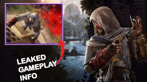 Assassin S Creed Mirage Gameplay Info Leaks Youtube
