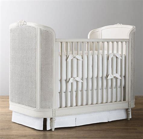 The high end designer gold rococo bed is a beautiful addition to any bedroom, adding the ultimate in style and opulence to any setting. Aveline Cane Panel Crib | Cribs, Baby bed, Crib safety