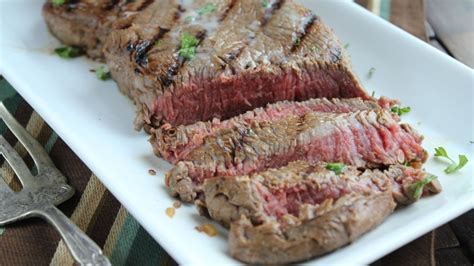The sweet and salty flavors of the marinade meld with the meat as it marinates in the refrigerator. Our Secret Sirloin Steak Recipe - Australian.Food.com ...