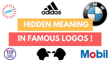 Hidden Meanings In Famous Logos Youtube