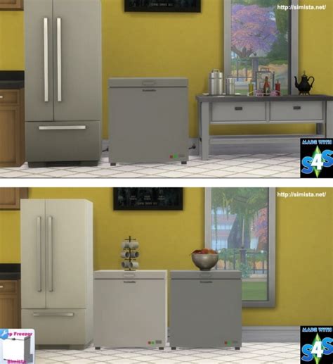 Simista Deep Freezer Deco Only • Sims 4 Downloads