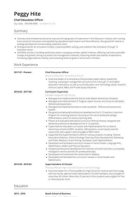Education is one of a few key sections employers look for on resumes. Education - Resume Samples and Templates | VisualCV