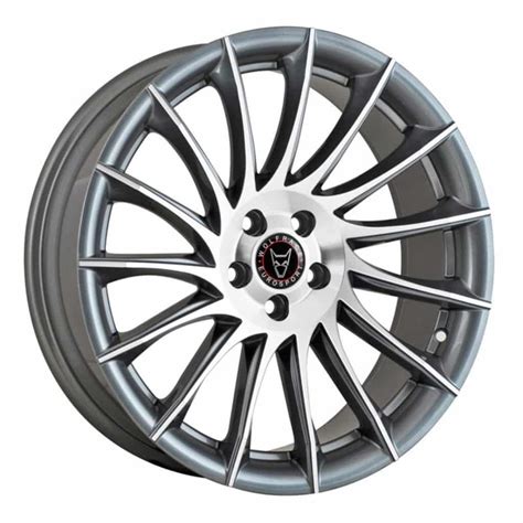 Wolfrace Aero Gunmetal Polished 18 19 20 Alloy Wheels Papa Smith