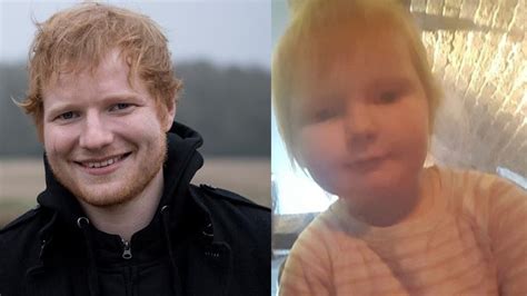 Oh baby, baby i shouldn't have let you go 'cause now you're популярные тексты песен исполнителя ed sheeran Ed Sheeran's Baby Look-Alike Goes VIRAL & Mom Of Two-Year ...