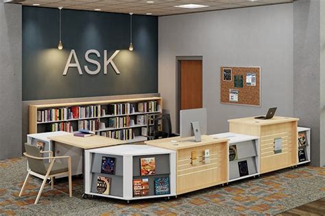 Circulation Desks For Libraries Schools And Media Centers
