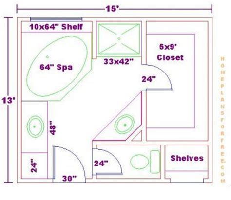 Danielle 10x magnification adjustable round wall mount mirror. master bath floor plans | ... on Bathroom Design 13x15 Size Free 13x15 Master Bathroom Fl ...