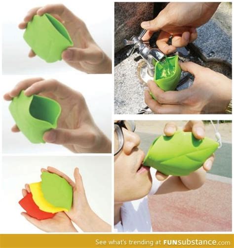 Portable Leaf Cup Funsubstance