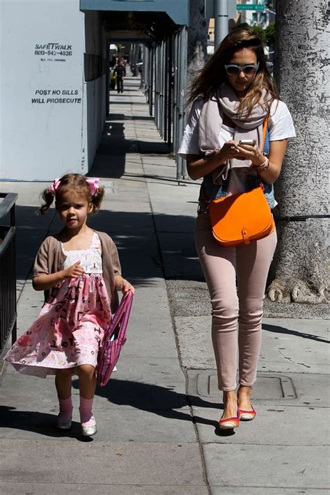 Jessica Albas Daughter Honor Marie Looks Far More Glamorous Than Her Mum During A Walk In