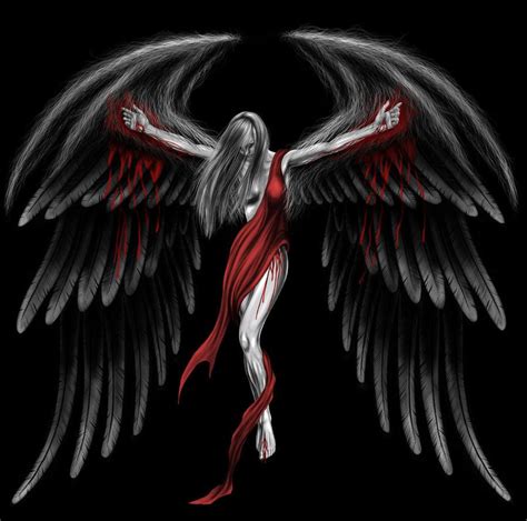 Gothic Wings By Andrewdobell On Deviantart Dark Angel Wallpaper Angel Wallpaper Dark Angel