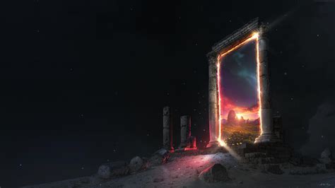 Ancient Portal To Another World Live Wallpaper