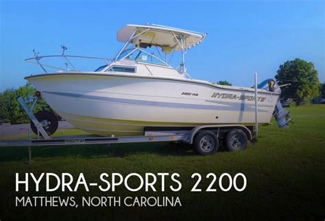 1988 Hydra Sports 2200 Wa Power Boats Walkaround Boats For Sale In