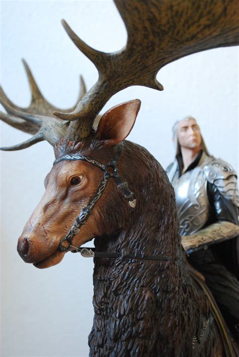 Thranduil On Elk 16 Scale Figure Sold Out The Flame Of Udun