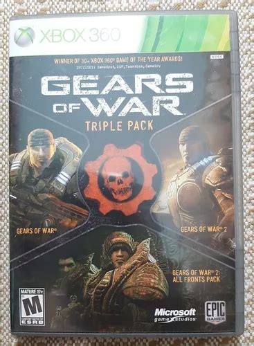 Gears Of War Triple Pack Xbox 360 Original Frete Grátis