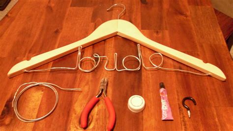 Michaels is also a great resource to get supplies for a diy bride hanger and other wedding essentials. Jarring Impact: DIY Wire Wedding Hanger Tutorial