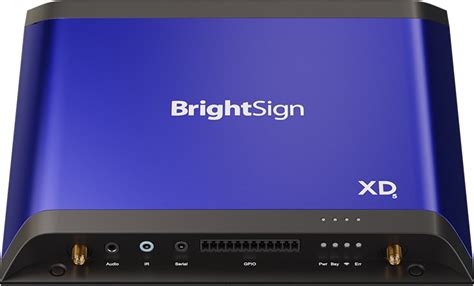 Brightsign Xd1035 Professional 4k Expanded Io Player For Enterprise