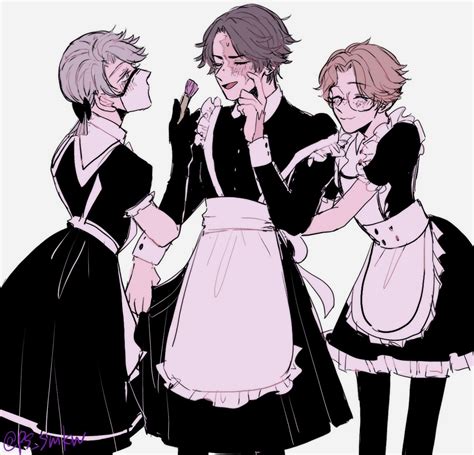 pin by 7131 訪客 on bois idv maid outfit identity handsome anime guys