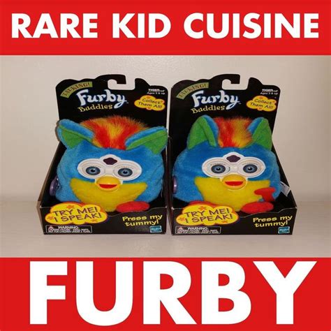 Super Rare Kid Cuisine Furby Buddies Lot Of 2 Original Limited