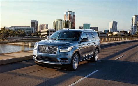 Download Wallpapers Lincoln Navigator 2020 Front View Exterior