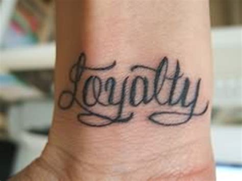 14 Trendy Loyalty Wrist Tattoos