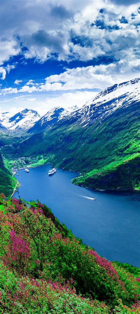 The Famous Geiranger Fjord In The Summer Whether You Travel To Norway
