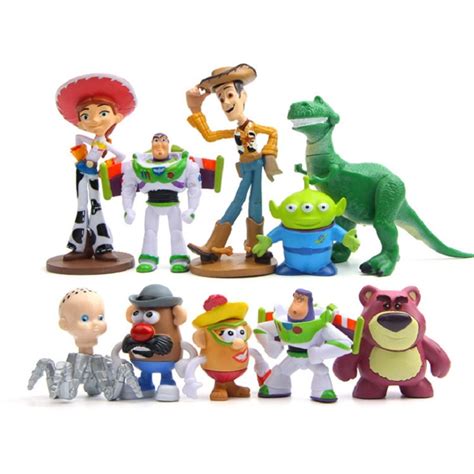 On Sale 10pcsset Toy Story 3 Model Toys Doll Action Figures Toys