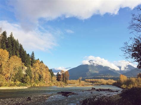Chilliwack Fraser Valley Vedder River Autumn Fall British Columbia