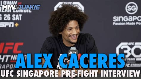 Ufc Fight Night 225 Alex Caceres Media Day Interview